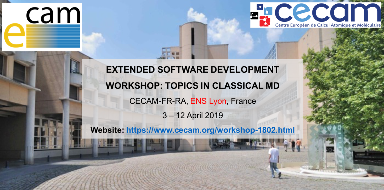 Topics in Classical MD - Extended Software Development Workshop